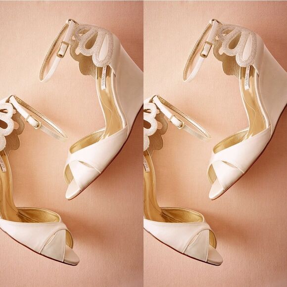 Anthropologie x BHLDN Laura Porto De Mer Wedges
